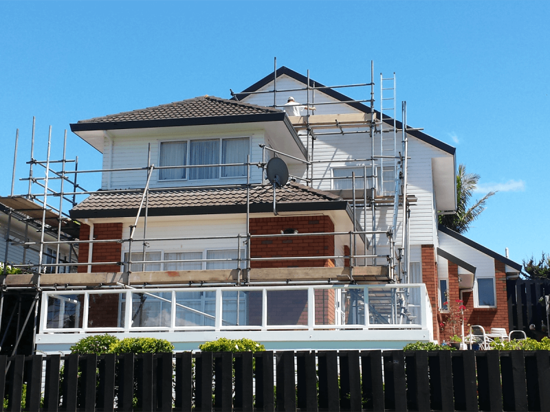 Residential Scaffold Auckland for hire or sale. Summit Scaffolding Auckland region.